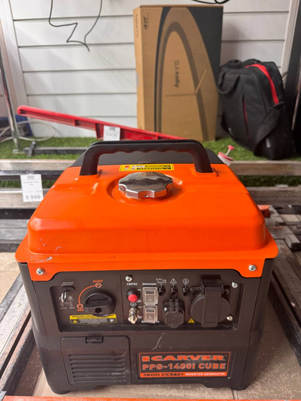 Бензогенератор Carver ppg-1400i cube